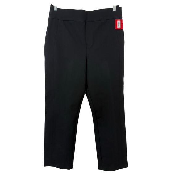 Spanx Perfect Fit Ponte Pants Slim Straight in Classic Black 2X NWT - Picture 1 of 11
